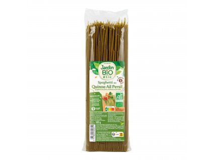 Špagety s quinoovou moukou Petržel a česnek 500 g BIO JARDIN BIO