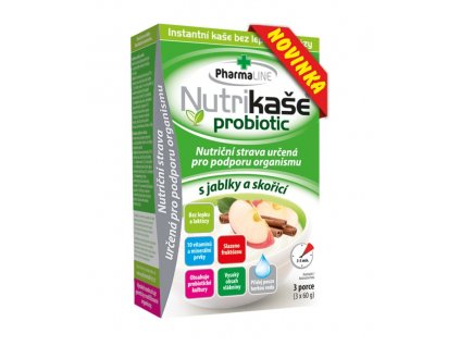 Nutrikaše jablko-skořice 3x60g Mogador 5010