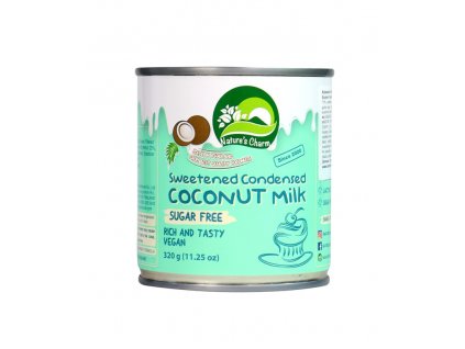 Mléko kokosové KONDENZOVANÉ bez cukru 320g NOVINKA 5062