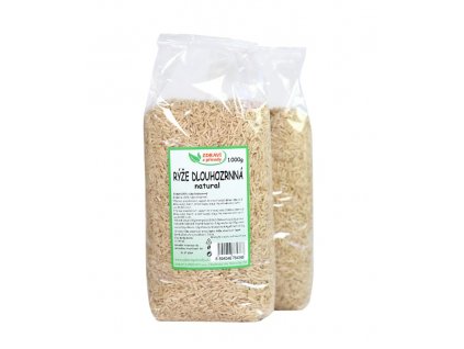 Rýže dlouhozrnná natural 1kg ZP NOVINKA 5076