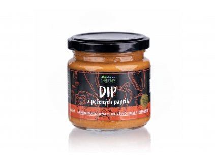 Dip z pečených červených paprik PÁLIVÝ - The Pelikans 150g