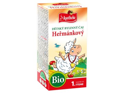 Apotheke BIO čaj dětský Heřmánkový 20x1g