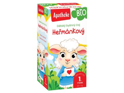 Apotheke BIO čaj dětský Heřmánkový 20x1g