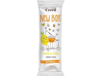 Cerea Newbar tvaroh a citrón 28g