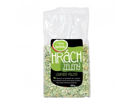 Green Apotheke Hrách zelený loupaný půlený 500g