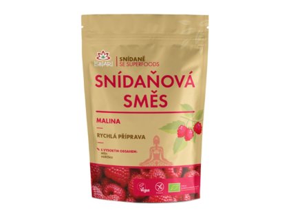 Snídaňová směs - Malina BIO 300g Iswari bez lepku 5458