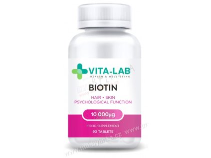 VITA-LAB Biotin 10 000 µg 90tbl. T060