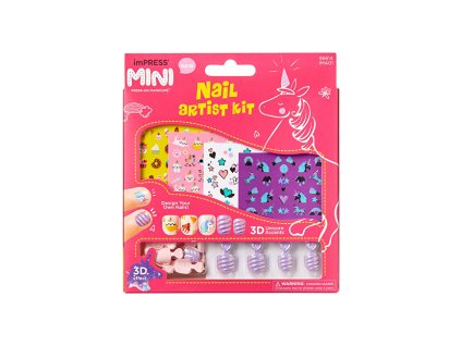 Samolepící nehty pro děti imPRESS Kids Nail Artist Kit