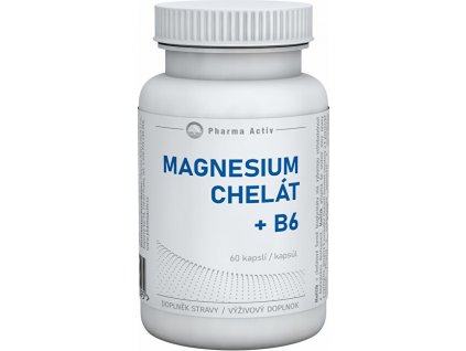 Magnesium chelát + B6 60 kapslí