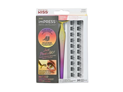 Umělé trsové řasy imPRESS Press on Falsies Kit 02