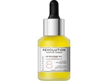 Regenerační olej na suché a poškozené vlasy 8 (4D Restore Oil) 30 ml
