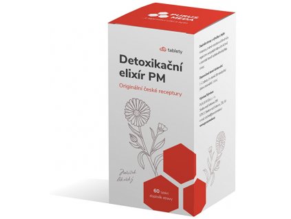 Detoxikační elixír PM 60 tablet