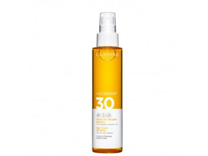 Opalovací olej ve spreji na tělo a vlasy SPF 30 (Sun Care Oil Mist) 150 ml