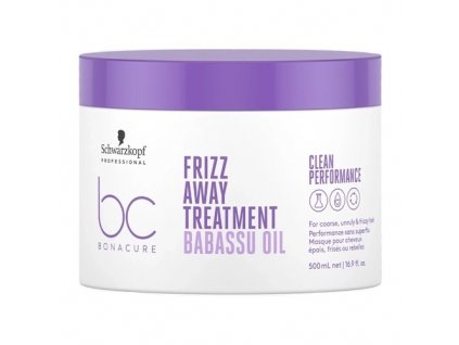 Vyživující maska pro nepoddajné a krepaté vlasy BC Bonacure Frizz Away (Treatment)