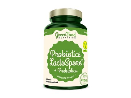 Nutrition Probiotika LactoSpore® + Prebiotics 60 kapslí