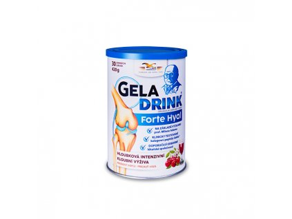 Geladrink Forte HYAL práškový nápoj višeň 420 g