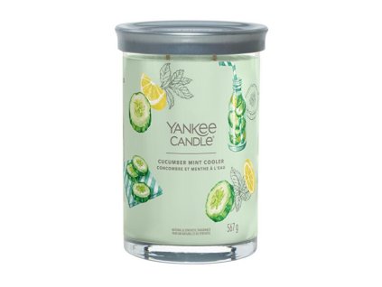 Aromatická svíčka Signature tumbler velký Cucumber Mint Cooler 567 g