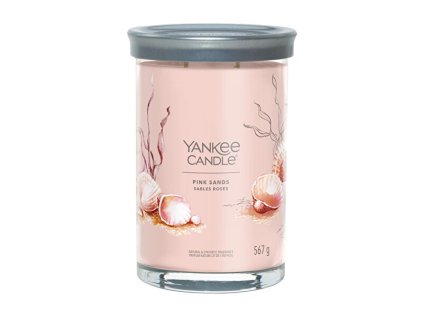 Aromatická svíčka Signature tumbler velký Pink Sand 567 g