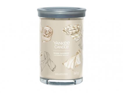 Aromatická svíčka Signature tumbler velký Warm Cashmere 567 g