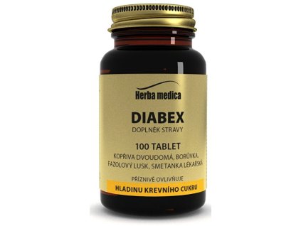 Diabex 50g - hladina krevniho cukru 100 tablet