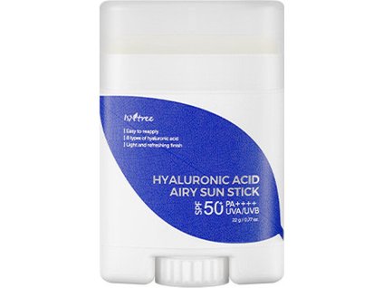 Opalovací krém v tyčince SPF 50+ Hyaluronic Acid (Airy Sun Stick) 22 g