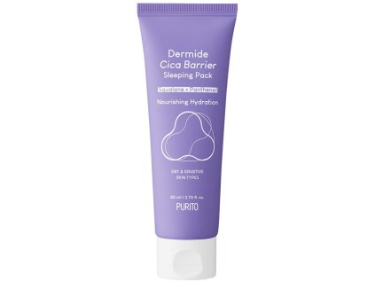 Hydratační noční maska Dermide Cica Barrier (Night Mask) 80 ml