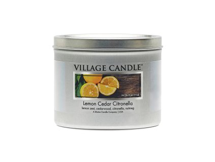 Vonná svíčka Cedr a citrón (Lemon Cedar Citronella) 311 g