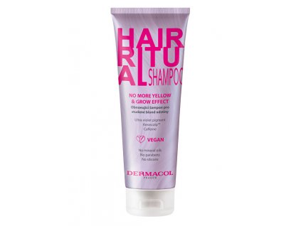 Šampon pro studené blond odstíny Hair Ritual (No More Yellow & Grow Effect Shampoo) 250 ml