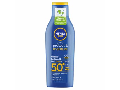 Hydratační mléko na opalování SPF 50 Sun (Protect & Moisture Lotion) 200 ml