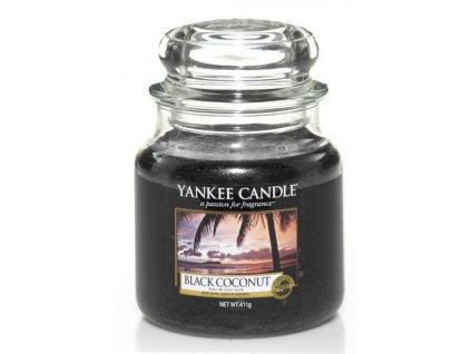Aromatická svíčka Classic střední Black Coconut 411 g