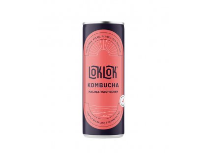 Kombucha Malina 250ml Loklok NOVINKA 4826