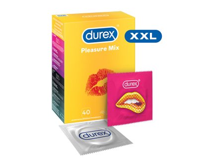 Kondomy Pleasure MIX 40 ks