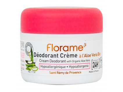 Deodorant krémový 24h citronová verbena 50 g BIO FLORAME