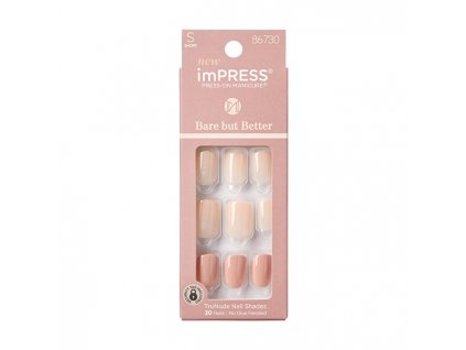 Samolepící nehty imPRESS BBB Nail Simple Pleasure 30 ks