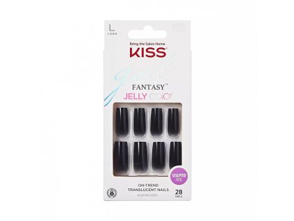 Gelové nehty Gel Fantasy Jelly Color 28 ks