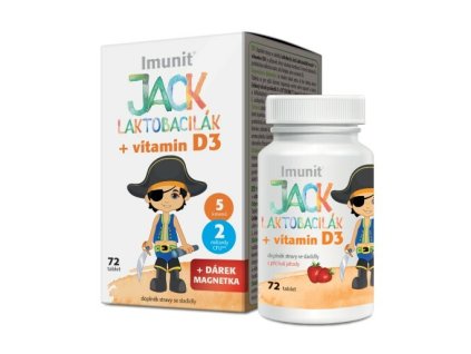 Imunit Jack Laktobacilák + vitamín D3