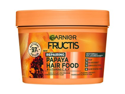 Regenerační maska pro poškozené Papaya (Hair Food) 400 ml