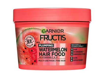 Maska pro jemné vlasy bez objemu Watermelon (Hair Food) 400 ml