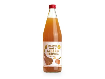 Mošt jablko hruška 750 ml BIO MOŠTÁRNA HOSTĚTÍN