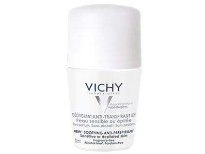 Deodorant-Antiperspirant 48h roll-on pro citlivou nebo depilovanou pokožku (Soothing Anti-Perspirant) 50 ml