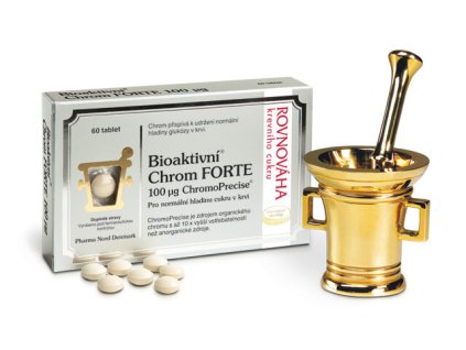 Bioaktivní Chrom FORTE 100 mcg 60 tablet