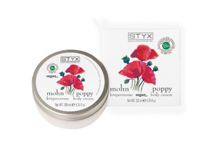 Tělový krém s makovým olejem Poppy (Body Cream)