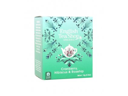 English Tea Shop -brusinky, ibišek a šípek BIO 8x1,6g 5050