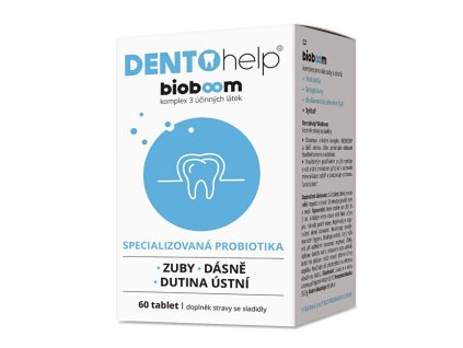 DentoHelp bioboom probiotika 60 tbl.