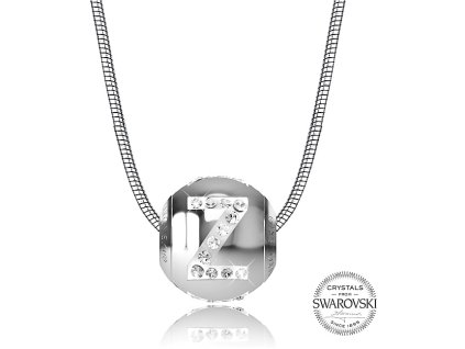 Ocelový náhrdelník písmeno Z CLET-Z