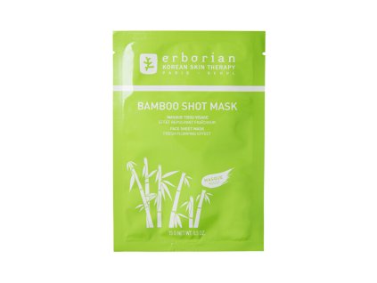 Hydratační pleťová maska Bamboo Shot Mask (Face Sheet Mask) 15 g