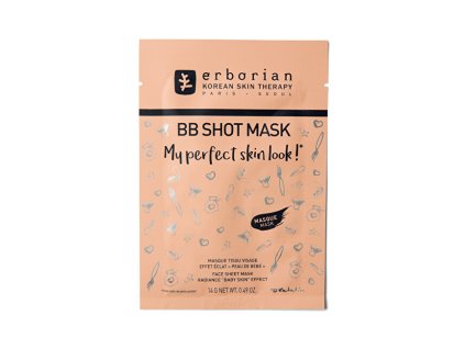 Rozjasňující pleťová maska BB Shot Mask (Face Sheet Mask) 14 g