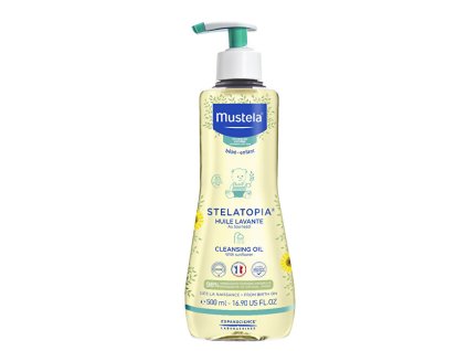 Dětský sprchový a koupelový olej pro extrémně suchou a atopickou pokožku Stelatopia (Cleansing Oil) 500 ml