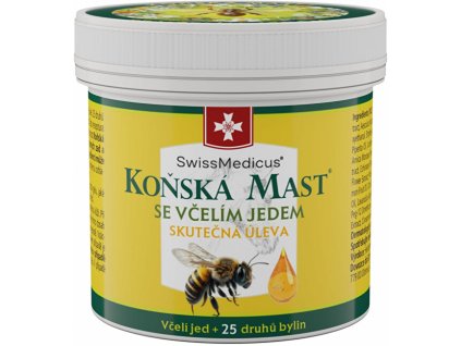 Koňská mast se včelím jedem 150 ml