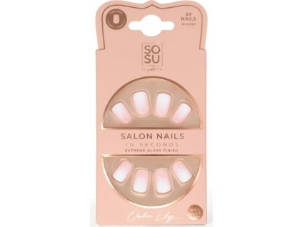 Umělé nehty Ombre Edge (Salon Nails) 24 ks